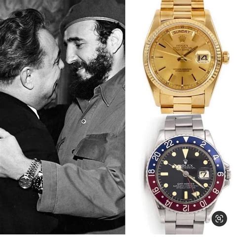 fidel castro rolex cigar|fidel castro watches.